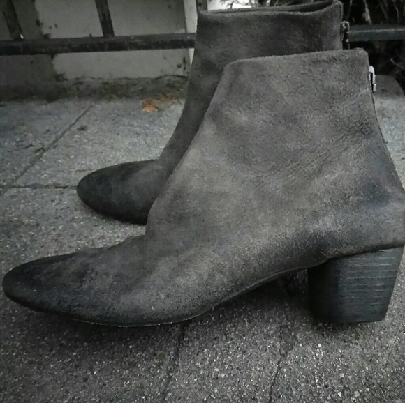 ⛔Sold⛔Marsell Distressed Nubuck Booties - Picture 2 of 7